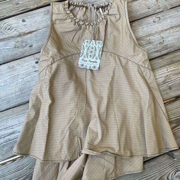 Free people Carla stripe tank NWT - Picture 4 of 5